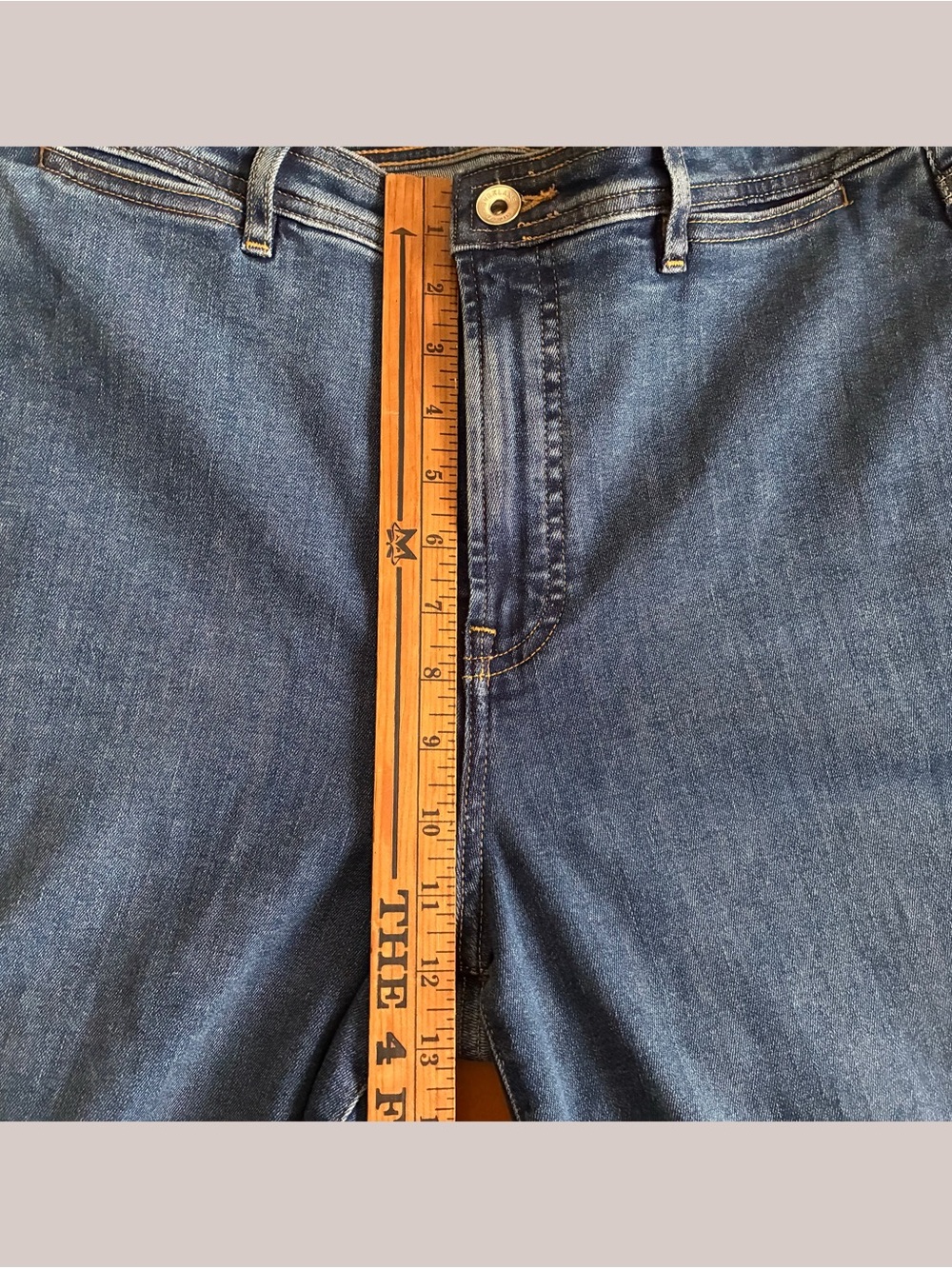 Everlane high key jean wide-leg high rise stretch women’s 30r indigo y2k retro - Picture 8 of 13